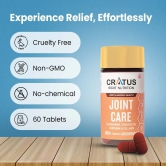 Cratus Right Nutrition Advanced Joint Care Tablets with Glucosamine, Chondroitin and Curcumin | Total Support for Joint, Cartilage and Muscle Health | Enhances Flexibility, Reduces Pain | 360 Tab