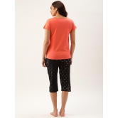 Women T-shirt & Capri Nightsuit-S