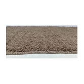 Abhikram Brown Single Door Mat - ( 60 X 40 ) - Brown