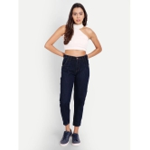 AngelFab - Blue Denim Jogger Womens Jeans ( Pack of 1 ) - None