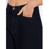 AngelFab - Navy Blue Denim Flared Womens Jeans ( Pack of 1 ) - None