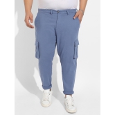 Blue Cargo Trousers Blue 42