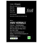 HMV Herbals Fit Buddy Herbal Body Growth Capsule 90 no.s Pack of 3