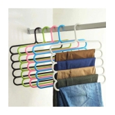 TISYAA Plastic Standard Clothes Hangers ( Pack of 5 )