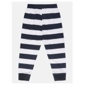 Lazy Shark - Navy Blue Cotton Blend Girls Night Suit Set ( Pack of 1 ) - None