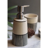 Black Lined Soap Dispenser