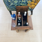 Side Table With Mini Bar