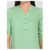 Alena - Green Rayon Womens Tunic ( Pack of 1 ) - S