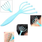 Head Massager for Scalps, 5 Fingers Scalp Massage Machine with Steel Balls, Manual Massager for Deep Relaxation, Stress Reduction and Improved Sleep Quality