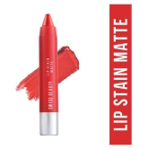 Swiss Beauty Lip Stain Matte Lipstick Lipstick (Orange Red), 3.4gm