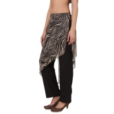 One femme Womens Designer Pants with a Colorful Overlap