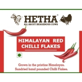 Himalayan Red Chilli Flakes (Size - 50g) by HETHA ORGANICS LLP