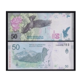 Argentina 50 Pesos Top Grade Beautiful Gem UNC Banknote