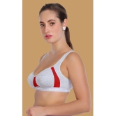 Madam - Red Cotton Lightly Padded Womens Push Up Bra ( Pack of 1 ) - None