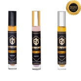 3 Pcs Luxury Parfum Set Oud Paradiso, Paris Love and Tobaclove 10ml each-10ml