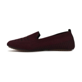 Aqualite Maroon Womens Slip On - None