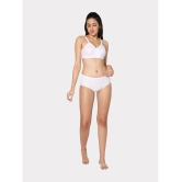 IN CARE LINGERIE - White Cotton Non Padded Womens T-Shirt Bra ( Pack of 1 ) - None