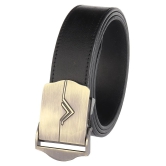 Loopa Black PU Formal Belt Pack of 1 - None