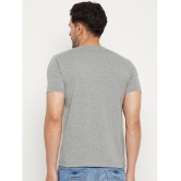 Wild West Cotton Blend Regular Fit Solid Half Sleeves Mens Polo T Shirt - Grey ( Pack of 1 ) - None