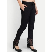 Women Black Stretchable Trouser