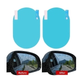 GEEO Side Mirror Visor Transparent Set of 2