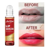 Aromine Roll on Lip Serum For Lips Brightning, cracked Lips, Shine Moisturizing  For Men & Women Face Serum 10 mL