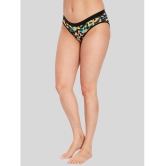 ILRASO - Blue Modal Printed Women's Bikini ( Pack of 1 ) - None