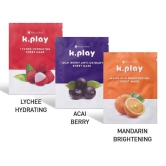 K.Play Sheet Mask Pack Of 3