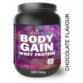 Nutriley Whey Protein Powder for Weight Gain & Muscle Gain 500 gm