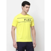 MENS POL FLEX TEE-S / Yellow