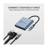 Portronics 1 port USB Connector 5Gbps, 100 W PD Charging for Laptop