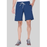 LEEBONEE - Blue Polyester Men's Shorts ( Pack of 1 ) - None