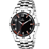 Septem Silver Stainless Steel Analog Mens Watch