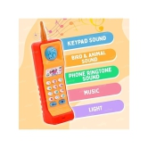 THRIFTKART - Musical Mobile Phone Toy for Kids Cellphone | Telephone | Light & Sound | Educational Toys for Kids Baby Babies - Multicolor  - (Battery Included)