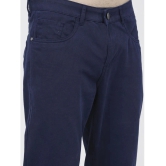 Ketch Tapered Flat Mens Chinos - Navy Blue ( Pack of 1 ) - None