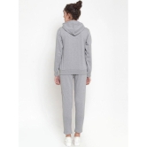 Wild West Grey Fleece Solid Tracksuit - Single - None