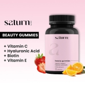 Saturn by GHC Hyaluronic Acid Beauty Gummies for Skin Glow and Radiance (30 No)