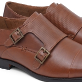 Ruosh Mens Tan Colombo Formal Slip Ons