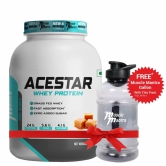 Muscle Mantra Epic Series Acestar Whey Protein Powder-2 kg / Cookies & Cream + Free Gallon Bottle