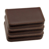 Loopa Leather Brown Casual Traveller Wallet - Brown