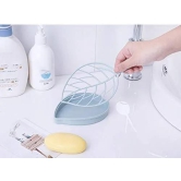 0832 Leaf Shape Dish Bathroom Soap Holder