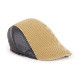 Zacharias Beige Cotton Blend Men''s Cap ( Pack of 1 ) - Beige