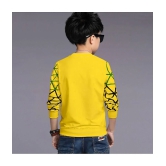 Supersquad - Bright Yellow Cotton Boys Sweatshirt ( Pack of 1 ) - None