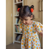 Malmal Dress | Marigold | 0-12Y-3-4Y