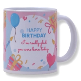 HOMETALES - Multicolor Ceramic Gifting Mug