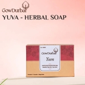 GOW DURBAR Cold Processed Handmade Herbal Soap (YUVA)(PACK OF 4)