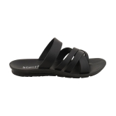 Stanfield - Black Mens Leather Slipper - None