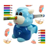 FunBlast Sharpener for Kids â?? Sharpener, Sharpener for Pencil, Sharpener for Kids Stylish, Cow Pencil Sharpener, Table Sharpener Machine, Sharpener Machine, Sharpener for Girls, Sharpener 