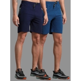 JILZ Multi Polyester Mens Shorts ( Pack of 2 ) - None