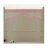 Smart Traders Single Plastic Single Curtain Rod - Pink